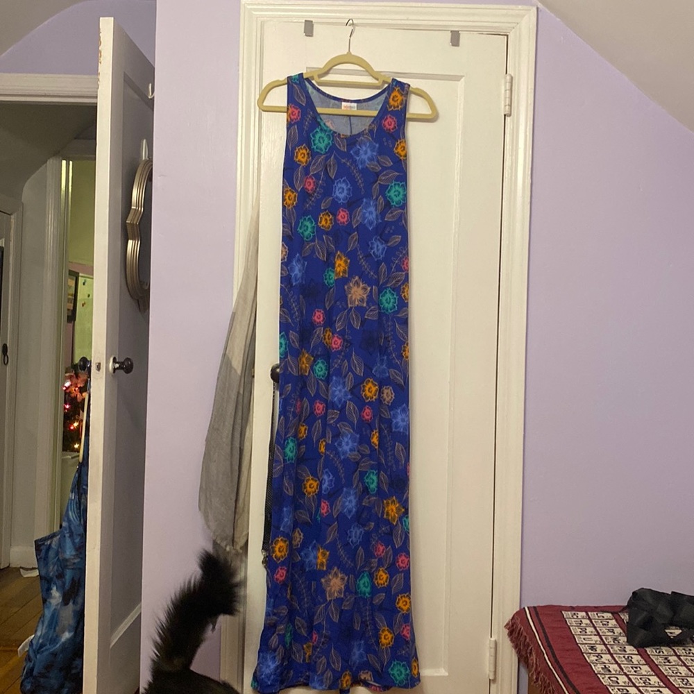 Lula roe tank top maxi dress